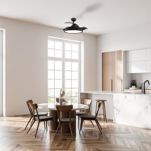 foto de VENTILADOR TECHO CECOTEC ENERGYSILENCE AERO 4280 INVISIBLE NEGRO