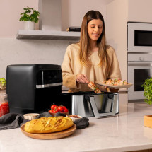 foto de FREIDORA DE AIRE CECOTEC DUAL 9000 1 O 2 BANDEJAS V