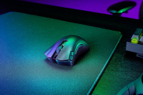 foto de RATON GAMING RAZER DEATHADDER V2 X HYPERSPEED 14000 DPI WIRELESS NEGRO