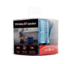 foto de ALTAVOZ PORTATIL GEMBIRD SPK-BT-08-B 3W RMS BLUETOOTH AZUL