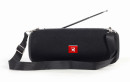 foto de ALTAVOZ PORTATIL GEMBIRD SPK-BT-17 COM RADIO FM 2X5W RMS BLUETOOTH NEGRO