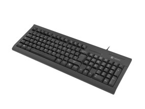 foto de TECLADO NATEC MORAY CON LECTOR DE TARJETAS INTELIGENTES USB NEGRO