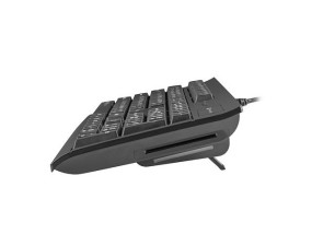 foto de TECLADO NATEC MORAY CON LECTOR DE TARJETAS INTELIGENTES USB NEGRO