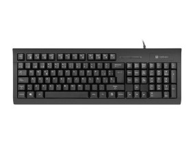 foto de TECLADO NATEC MORAY CON LECTOR DE TARJETAS INTELIGENTES USB NEGRO