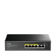 foto de SWITCH CUDY 6-PORT 10/100M POE+ SWITCH 60W