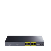 foto de SWITCH CUDY 16-PORT GIGABIT POE+SWITCH WITH 2 GIGABIT SFP PORTS 200W