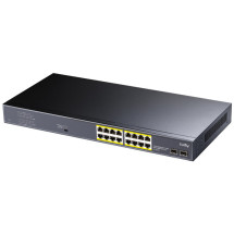 foto de SWITCH CUDY 16-PORT GIGABIT POE+SWITCH WITH 2 GIGABIT SFP PORTS 200W