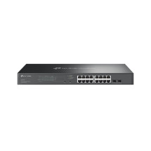 foto de SWITCH TP-LINK 18 PORT GIGABIT SMART 16 PORT POE