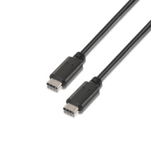 foto de CABLE USB 2.0 AISENS 3A TIPO USB-C M-USB-C M NEGRO 3.0M