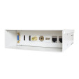 foto de CAJA CONEXIONES AISENS VGA+2XHDMI+JACK3.5+RCA+1XUSB+2XRJ45 CAT.6A STP BLANCO