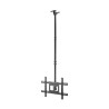 foto de SOPORTE TECHO AISENS GIRATORIO INCLINABLE EXTENSIBLE MONITOR TV 50KG 37-80 NEGRO