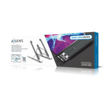 foto de SOPORTE SOBREMESA AISENS AJUSTABLE PARA PORTATIL TABLET PLATA