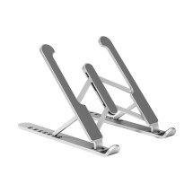 foto de SOPORTE SOBREMESA AISENS AJUSTABLE PARA PORTATIL TABLET PLATA