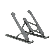 foto de SOPORTE SOBREMESA AISENS AJUSTABLE PARA PORTATIL TABLET GRIS OSCURO