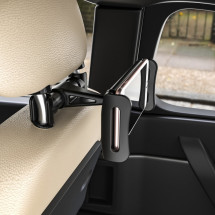 foto de SOPORTE TABLET AISENS COCHE AJUSTABLE (1 PIVOTE) REPOSACABEZAS NEGRO