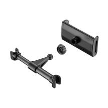 foto de SOPORTE TABLET AISENS COCHE AJUSTABLE (1 PIVOTE) REPOSACABEZAS NEGRO
