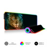 foto de ALFOMBRILLA SUBBLIM MOUSE PAD PREMIUM LED RGB LION 800X300X4