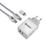 foto de CARGADOR SUBBLIM PD25W + QC3.0 + C TO C/LIGHTNING CABLE W