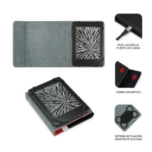 foto de FUNDA TABLET SUBBLIM CLEVER EBOOK CASE 6 RED
