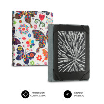 foto de FUNDA TABLET SUBBLIM CLEVER EBOOK CASE 6 MARIPOSAS
