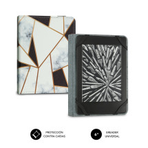 foto de FUNDA TABLET SUBBLIM CLEVER EBOOK CASE 6 MARMOL NEGRO
