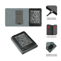 foto de FUNDA TABLET SUBBLIM CLEVER EBOOK STAND CASE 6 GREY