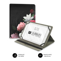 foto de FUNDA TABLET SUBBLIM TRENDY CASE ROSAS 11