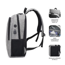 foto de MOCHILA SUBBLIM URBAN LOCK BACKPACK 16 GREY