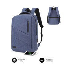 foto de MOCHILA SUBBLIM CITY BACKPACK 15,6 BLUE