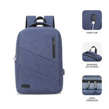 foto de MOCHILA SUBBLIM CITY BACKPACK 15,6 BLUE