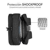 foto de MOCHILA SUBBLIM TRAVELLER AIRPADDING BACKPACK 15,6 GREY
