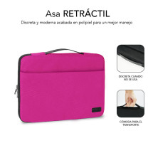 foto de FUNDA PORTATIL SUBBLIM ELEGANT LAPTOP SLEEVE 15,6 PINK