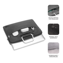 foto de FUNDA PORTATIL SUBBLIM BUSINESS LAPTOP SLEEVE 15,6 GREY