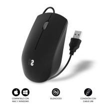 foto de RATON SUBBLIM BUSINESS SILENCIOSO 1200 DPI NEGRO USB
