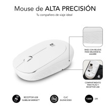 foto de RATON SUBBLIM BUSINESS BLANCO RF INALAMBRICO PILAS
