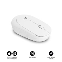foto de RATON SUBBLIM BUSINESS BLANCO RF INALAMBRICO PILAS