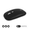 foto de RATON SUBBLIM DUAL FLAT MOUSE BLACK RECHARGEABLE