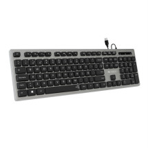 foto de TECLADO SUBBLIM WIRED ERGO KEYS SILENT FLAT HQ USB GREY