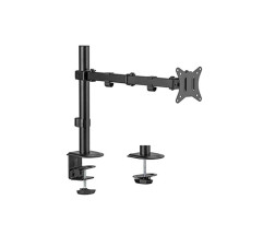 foto de ADJUSTABLE DESK DISPLAY MOUNTING ARM ROTATE TILT SWIVEL 17''-32'' UP TO 9 KG