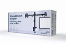 foto de ADJUSTABLE DESK 2DISPLAY MOUNTING ARM ROTATE TILT SWIVEL 17''-32''? UP TO 9 KG