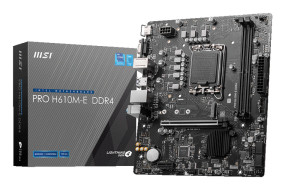 foto de MSI PRO H610M-E DDR4 placa base Intel H610 LGA 1700 micro ATX