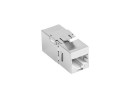foto de ADAPTADOR LANBERG CAT6 FTP HEMBRA THRU KEYSTONE RJ45 A RJ45, 90 GRADOS