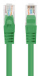 CABLE RED LANBERG LATIGUILLO CAT.6 UTP 7.5M VERDE FLUKE PASSED