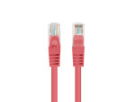 CABLE RED LANBERG LATIGUILLO CAT.6 UTP 7.5M ROJO FLUKE PASSED