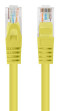 CABLE RED LANBERG LATIGUILLO CAT.6 UTP 7.5M AMARILLO FLUKE PASSED