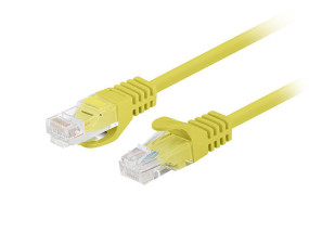 foto de CABLE RED LANBERG LATIGUILLO CAT.6 UTP 7.5M AMARILLO FLUKE PASSED
