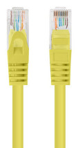 foto de CABLE RED LANBERG LATIGUILLO CAT.6 UTP 7.5M AMARILLO FLUKE PASSED