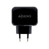 foto de CARGADOR USB 17W AISENS 5V 3.4A 2xUSB CON CONTROL AI NEGRO
