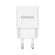 CARGADOR USB AISENS 10W ALTA EFICIENCIA 5V 2A BLANCO