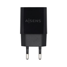 foto de CARGADOR USB AISENS 10W ALTA EFICIENCIA 5V 2A NEGRO